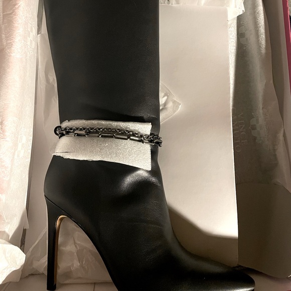 Vince Camuto Shoes - Vince Camuto Black Felinda High Black Boots
